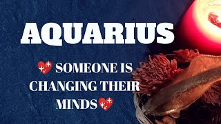 Aquarius daily love reading ⭐ SOMEONE IS CHANGING THEIR MIND,⭐23 JANUARY 2020