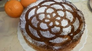 Апельсиновый бисквит. Готовим вместе.