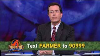 Stephen Colbert: Do you know what a farm is?
