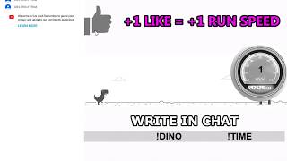 NEW Playing Chrome Dinosaur game FOR 1 YEAR (World Record)