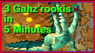 3 Gahz'rooki in 5 minutes - Northern Barrens Gold Guide (WoW)
