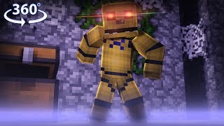 360° Five Nights At Freddy's - GOLDEN FREDDY VISION - Minecraft 360° Video