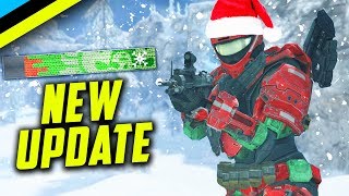 Halo Reach PC Update | Double XP, Halo CE PC Soon, Holiday Nameplate, Playlist Update