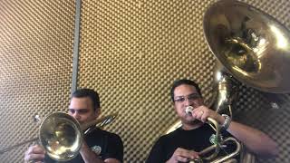 Canção da Infantaria - Sd. Freitas (Tuba Bb) e Sd. Célio (Trombone)