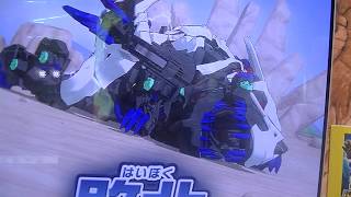 ZOIDSゾイドワイルドブラスト決闘バトルカードハンター第２弾ＳＰ亜種デスレックスオリジン無料非売品カードＶＳ紫龍形態デイリーミッションクリア拘り【独り片手ビデオ撮影チハルチャンネル緒方千治】