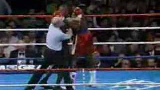 Mike Tyson Knocking Out Frank Bruno