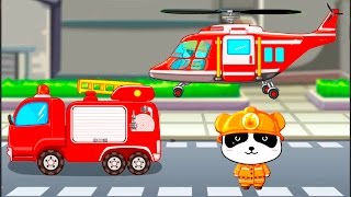 Развивающие мультики для детей от 3 лет. Пожарный Панда и его важная работа.