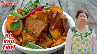 Cách Nấu Bò Kho Chay Bằng Quả Mít Non Hương Vị Miền Tây Của Bà 5 Châu Đốc | NKGĐ