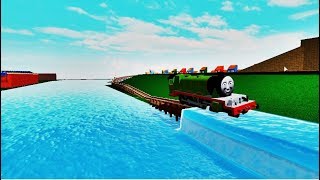 THOMAS AND FRIENDS THE RAILWAY ROLLER COASTER ROBLOX PART 2