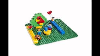 строительная пластина lego duplo