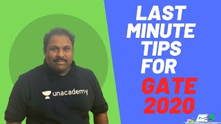 Last Minute Tips for GATE 2020- ECE | Suresh VSR