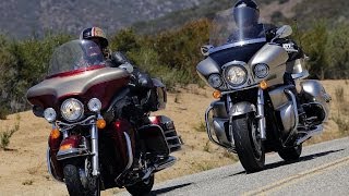 2009 Harley-Davidson Electra Glide vs Kawasaki Vulcan - MotoUSA