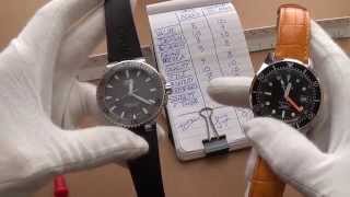 The Best Midrange Diver Watch Duel - Oris Aquis 40mm Date Vs. Squale 500 Diver