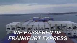 Time Lapse: Outbound pilotage of MOL ENDEAVOR, leaving the Port of Rotterdam.
