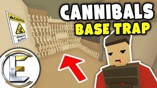 Cannibals Trap Base - Unturned Roleplay (Holding Cells And Finding New Ways To Eat People)