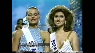 Miss Universe winners 1952-2013