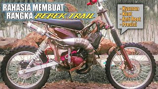 BEBEK TRAIL-REVIEW RANGKA BEBEK TRAIL || Yamaha f1zr