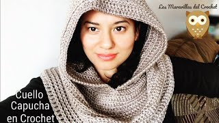 Capucha Elegante a Crochet (ganchillo) #LasMaravillasdelCrochet