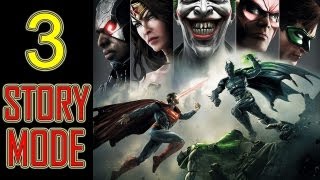 injustice gods among us walkthrough part 3 let's play gameplay story mode walkthrough part 1 HD
