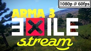 [Funny СТРИМ 60FPS] Обзор Arma 3 Exile Mod - Изгнание