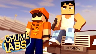 Minecraft: ENTRAMOS NO GTA! (Chume Labs 2 #18)