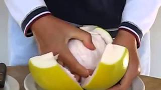 Как чистить и разделывать помело