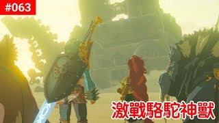 【薩爾達傳說 荒野之息】063-激戰駱駝神獸