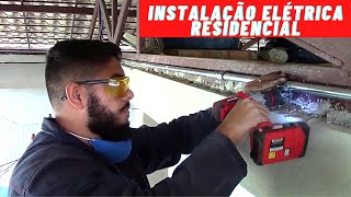 ?Como Fazer Instalação Elétrica-- OBRA RESIDENCIAL