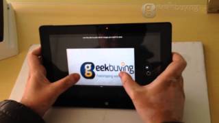 Windows 8.1 OS on Cube iWork10 U100GT Intel Bay trail-T Quad Core Tablet PC