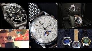 Watch News Show # 1 New Orient, Patek Philippe, New Tudor And Pegasus Watches