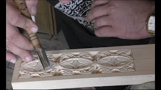 Уроки резьбы по дереву. Резьба для начинающих. Видео урок резьбы по дереву .