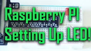 Raspberry Pi setting up LED(CanaKit Ultimate Starter Kit)