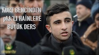 Kürt Genci:  'Biz Bir Ölür Bin Diriliriz'