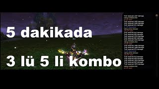 Knight Online Okçu Combosu - 3 lü 5 li combo nasıl yapılır?