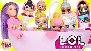 LOL Surprise Dolls Morning Routine with Skipper Barbie Unicorn