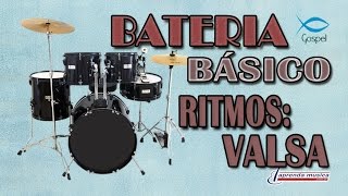 Aprenda Música - Aprenda Bateria Gospel - Básico - Ritmos: Valsa