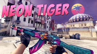 CS:GO - AK-47 | Neon Tiger Gameplay (Workshop)