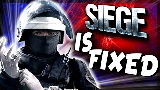 Rainbow Six Siege is Fixed