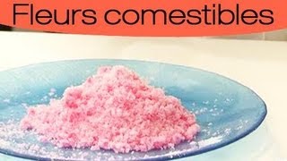 Comment faire du sucre aromatisé à la rose et à la lavande ?