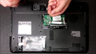 Toshiba Satellite L655-11R disassembly [no audio].