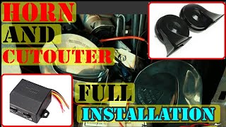 Activa 5G musically Horn with Cutout  & Horn Relay Installation | windstone | Modify Stickers