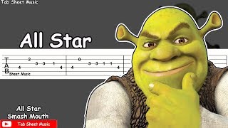 Smash Mouth - All Star (Shrek Theme) Guitar Tutorial