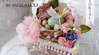 Altered Easter Egg Box FOR SALE