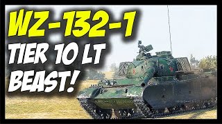 ► WZ-132-1, Tier 10 Chinese Light Tank - World of Tanks WZ-132-1 Gameplay