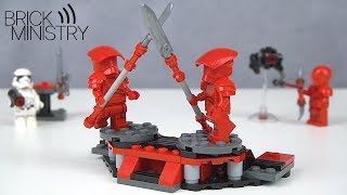 ⚔️ Тренировочный день ● LEGO Star Wars Боевой набор Элитной преторианской гвардии 75225 [Обзор]