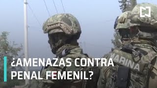 Fiscalía de Morelos no tiene denuncias de amenazas contra personal del penal femenil