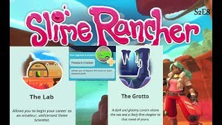 Treasure Cracker unlocked! lab and cave open ~ Slime Rancher S2E8