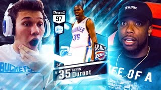 ULTIMATE DIAMOND KEVIN DURANT WAGER VS CASHNASTY! NBA 2K17