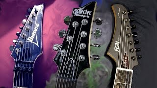 Гитарная битва: Ibanez против FGN против Schecter