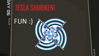 Robocraft: TESLA SHURIKEN! #1